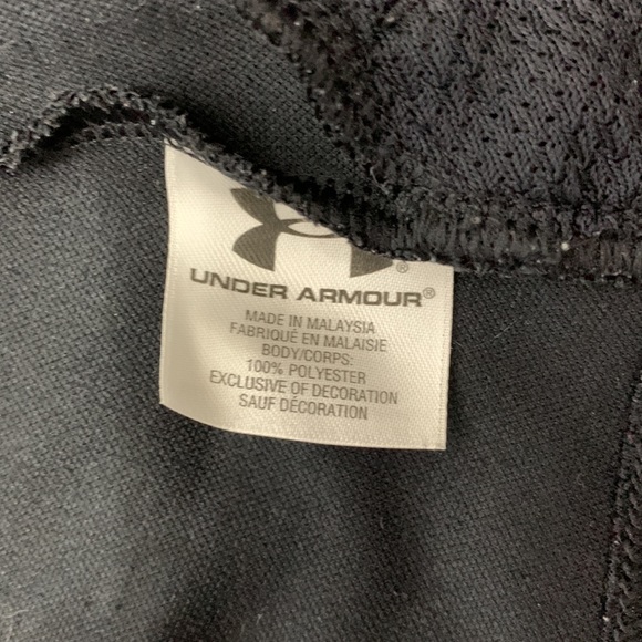 Under Armour Full Zip All Season Gear Black Hoodie Size Small - Picture 16 of 16